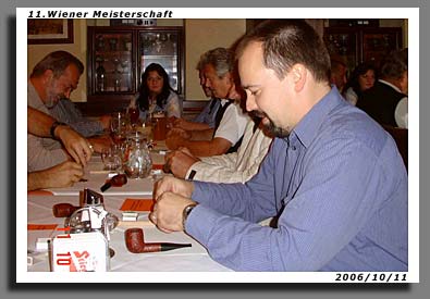 Pfeifenmeisterschaft 2006 - Zum ersten mal dabei - Andreas Hubmann